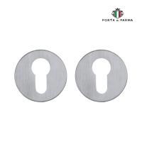 Накладка под цилиндр PORTA DI PARMA CYL.01 Матовый хром CYL.01.02