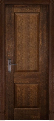 Межкомнатная дверь «Классик №1 ДГ» 2000 x 600 Античный орех