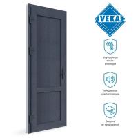Пластиковая входная дверь VEKA WHS 60 ( 800ш х 2200в ) двухкамерная, Белый/Антрацит dveri4207