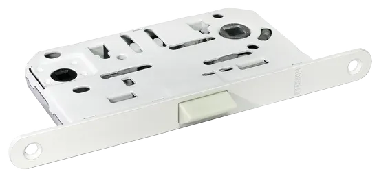 1895P W, защелка бесшумная многофункциональная, цвет - белый