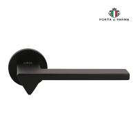 Дверная ручка на розетке PORTA DI PARMA Ama Чёрный  104.03