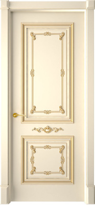 Дверь межкомнатная Багет 31 эмаль и лак эмаль белая 600x2000 31 Emal
