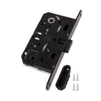 Замок MEDIANA POLARIS WC черный с ответной планкой MINIMAL XT B06102.50.93.640