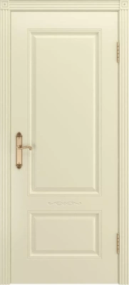 Межкомнатная дверь «Аккорд В1 ДГ» 2000 x 600 belyyspatinoyzoloto