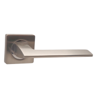 Ручки дверные алюминиевые  V54D AL (мат. никель)