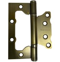 Петля без врезки 100*75*2,5 2BB-CF  (кофе)