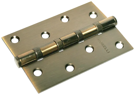 Петля универсальная карточная MSN 100X70X2.5-4BB COF с подшипником стальная, врезная, цвет кофе, сталь