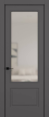 Гармония 021V ( ПО Прозрачное ) Матовый Антрацит Нестандарт