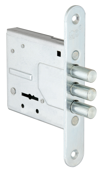 Замок Sam (Сам) врезной сувальдный ЗВ8-4С/1 (без отв. планки), 3 кл. /76601/