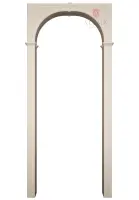 Межкомнатная арка Казанка, цвет магнолия