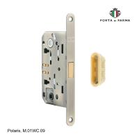 Защелка врезная магнитная под фиксатор PORTA DI PARMA Polaris Матовая бронза M.01WC.09