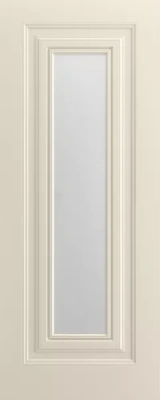 Межкомнатная дверь «Титул-1 В1 ДО» 1900 x 600 belyy