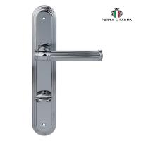 Дверная ручка на планке PORTA DI PARMA Chic Полированный хром 2516.01.WC