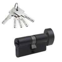 Механизм цилиндровый (5 ключей) кл/в. NC60-5 BL (черный)