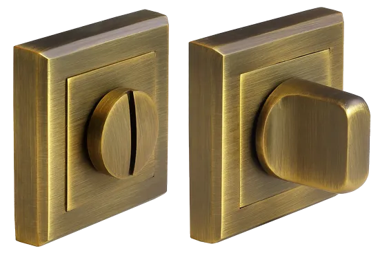 Завертка сантехническая MH-WC-S COF на квадратной розетке цвет кофе