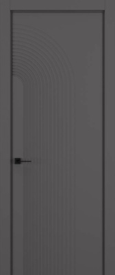 Полотно Атмосфера 04 Матовый Антрацит 2000*600 A2