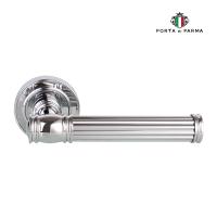 Дверная ручка на розетке PORTA DI PARMA Impero Полированный хром 311.01