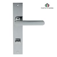 Дверная ручка на планке PORTA DI PARMA Glamour Полированный хром 2417.01.WC