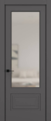 Полотно ELEGANT 021V Матовый Антрацит Transparente 2000*600 A2