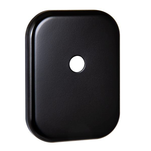 Накладка Fuaro (Фуаро) на шток цилиндра ESC.O.XL/K.486 (ESC 486-O SQ XL) BL черный (1шт.)