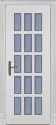 Межкомнатная дверь «Лондон-2 ДО» 2000 x 600 belyy