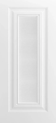 Межкомнатная дверь «Титул-1 В2 ДГ» 2000 x 600 belyy