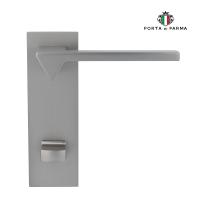 Дверная ручка на планке PORTA DI PARMA Ama Матовый никель 2204.14.WC