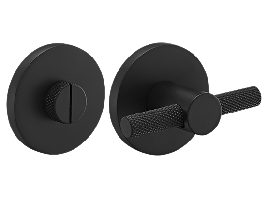 Завёртка сантехническая, на круглой розетке 6 мм, MH-WC-R6T BL,  цвет - чёрный