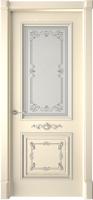 Дверь межкомнатная Багет 31 эмаль и лак эмаль слоновая кость