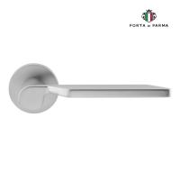 Дверная ручка на розетке PORTA DI PARMA Levante Матовый никель 119.14