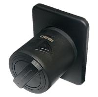 Utopic Deadbolt - Замок невидимка - Чёрный - Прямоугольное, черный - 8