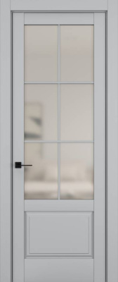 Дверь Шеллак серый 12 NC ст.матовое 2200*800 (196)