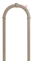 Межкомнатная арка Романская, цвет капучино