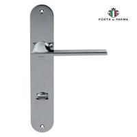 Дверная ручка на планке PORTA DI PARMA Alato Полированный хром 2314.01.WC