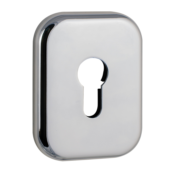 Накладка Fuaro (Фуаро) на цилиндр ESC.C.XL/K.486 (ESC 486-C SQ XL) CP хром (1 шт.)