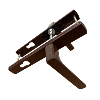 Ручки на планке V2-85BR (коричневый RAL 8017)