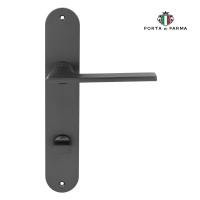 Дверная ручка на планке PORTA DI PARMA Alato Матовый графит 2314.05.WC