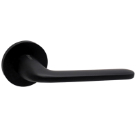 Ручки дверные алюминиевые V34BL-2 SL (черный)