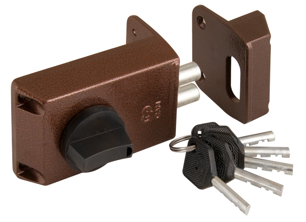 Замок Sam (Сам) накладной ЗНД1А/Д полимер/покр /88300/