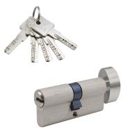 Механизм цилиндровый (5 ключей) кл/в. NC60-5 SN (матовый никель)