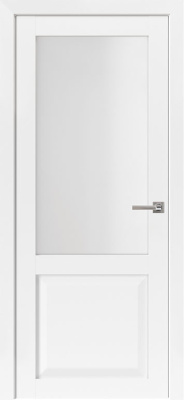 Дверь межкомнатная Неоклассика 82002 покрытие soft touch 600x2000 Белый