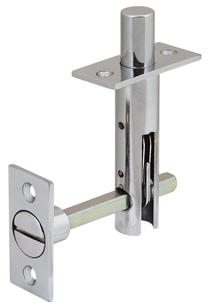 Задвижка Fuaro (Фуаро) торцевая TDB-PRO/860SET CP (TDB 860-24) CP (хром) 60мм 8шт./упак.