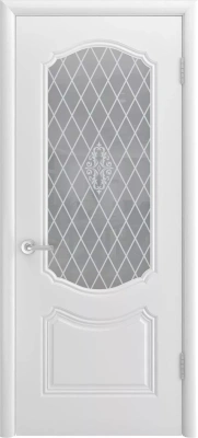 Межкомнатная дверь «Соло Грейс В1 ДО» 2000 x 600 belyy