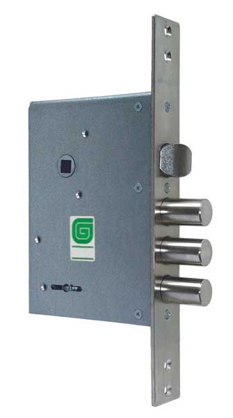 Замок Guardian (Гардиан) врезной сувальдный с защёлкой ЗВ 30.11, 4 кл. /123:105/