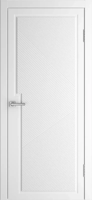 Межкомнатная дверь «Ультра-5 ДГ» 1900 x 600 belyy