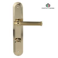 Дверная ручка на планке PORTA DI PARMA Chic PVD Полированное золото 2516.06.WC