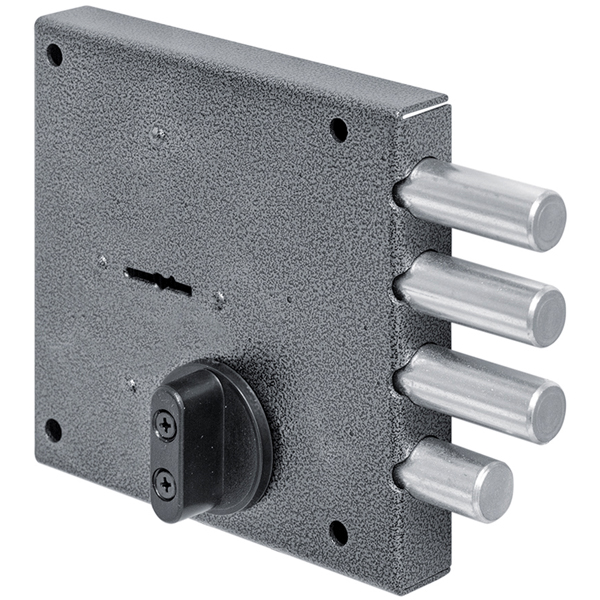 Замок kerberos (KERBEROS) накладной сувальдный с задвижкой 111.11.043, 5 кл.