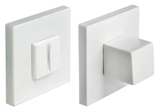 Завертка сантехническая MH-WC-S6 W на квадратной розетке цвет белый