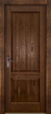 Межкомнатная дверь «М5 ДГ» 2000 x 600 Античный орех