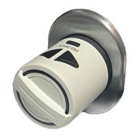 Utopic Deadbolt - Замок невидимка - Белый - Овальное, матовый - 8